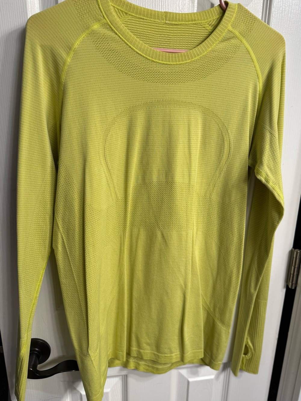 Lululemon Swiftly Tech size 12 lime green